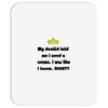 dentist crown Mousepad