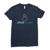 lakitu's cloud storage Ladies Fitted T-Shirt
