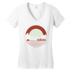 peaceful universe Women's V-Neck T-Shirt