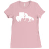 b&auml;r vs einhor  funny Ladies Fitted T-Shirt