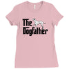 the dogfather dalmatian Ladies Fitted T-Shirt