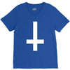 wasted youth inverted cross indie geek swag funny V-Neck Tee