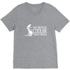 robot dinosaur V-Neck Tee