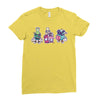 down at the milk bar Ladies Fitted T-Shirt