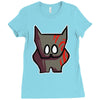 mabari chibi Ladies Fitted T-Shirt