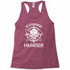 zombie hunter best trending Racerback Tank