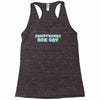homophones are gay Racerback Tank