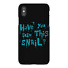 have you seen this snail iPhoneX Case