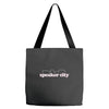 speaker city Tote Bags