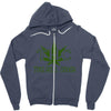 THC Toke Hold Cough T-Shirt Zipper Hoodie