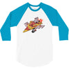 pizza jet 3/4 Sleeve Shirt