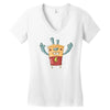 robo battery Women's V-Neck T-Shirt