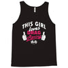 this girl loves drag racing Tank Top
