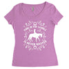 time in the saddle is never wasted Women's Triblend Scoop T-shirt