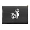 trophy wife deer Accessory Pouches