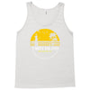 amity island jaws inspired movie shark printed Tank Top