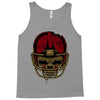 american football skull Tank Top