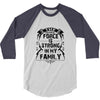 The Force Is Strong In My Family 3/4 Sleeve Shirt