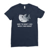 i was hungry Ladies Fitted T-Shirt