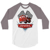 grandma fire trucks 3/4 Sleeve Shirt