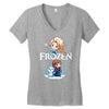 frozen Women's V-Neck T-Shirt