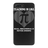 all time popular vr782 teaching is like pi best trending iPhone 7 Plus Case