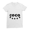 loco coco Ladies Fitted T-Shirt