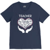 heart of a teacher. if you think my hands are full, you should see my V-Neck Tee