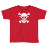 onepiece  straw hat crew flag luffy pirates anime Toddler T-shirt
