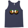 christmas pudding boobs funny Tank Top