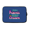 not princess queen Laptop sleeve
