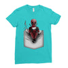 waiting for francis Ladies Fitted T-Shirt