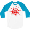 red logo 3/4 Sleeve Shirt