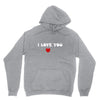 i love you (2) Unisex Hoodie