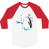 Fish Holdup 3/4 Sleeve Shirt