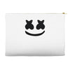 marshmello face Accessory Pouches