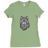 Wolf 2 Ladies Fitted T-Shirt