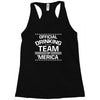 official drinking team 'merica Racerback Tank