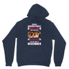 Never Underestimate A Man Who Watches Friends And Was Born in December Unisex Hoodie