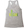 be vegan Racerback Tank