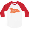 go flag 3/4 Sleeve Shirt