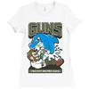anti dauphin violeurs Ladies Fitted T-Shirt