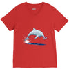 bottle opener nose V-Neck Tee