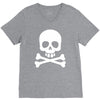 skull V-Neck Tee