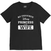 my favourite disney princess is my wife V-Neck Tee