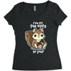 nuts Women's Triblend Scoop T-shirt