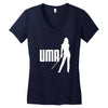 kill bill   uma   tv   cult  inspired film Women's V-Neck T-Shirt