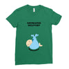 Estimated Delivery September Baby Boy Ladies Fitted T-Shirt