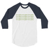 i am a ganius 3/4 Sleeve Shirt