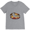 cheddar power V-Neck Tee
